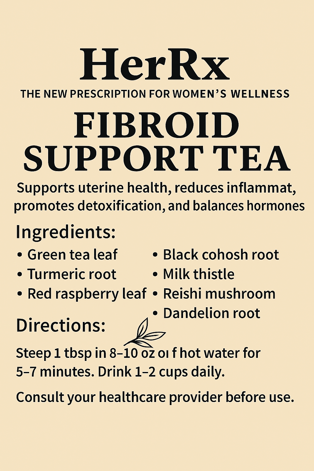 Fibroid Support Tea