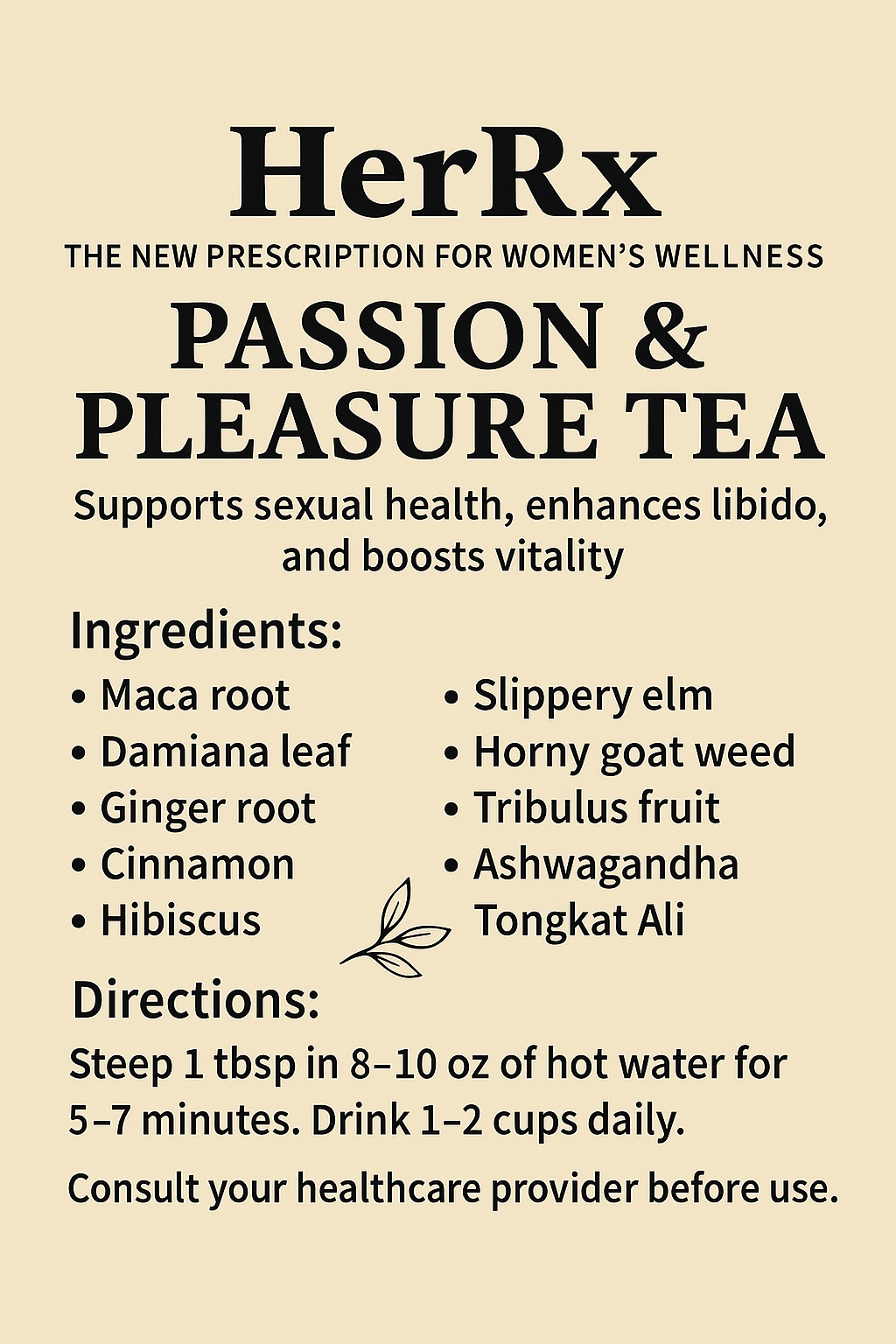 Passion & Pleasure Tea